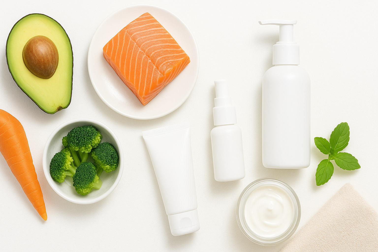 食事と習慣で改善する肌トラブル解消の秘訣