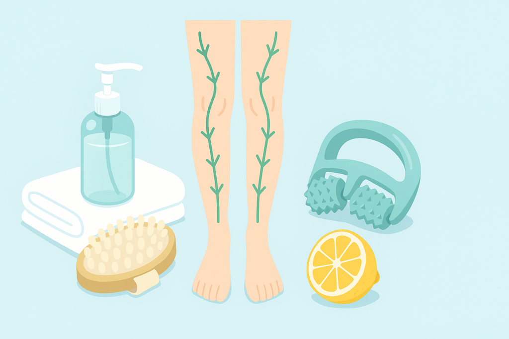 リンパ流しでむくみ解消！効果・やり方とおすすめセルフケア法