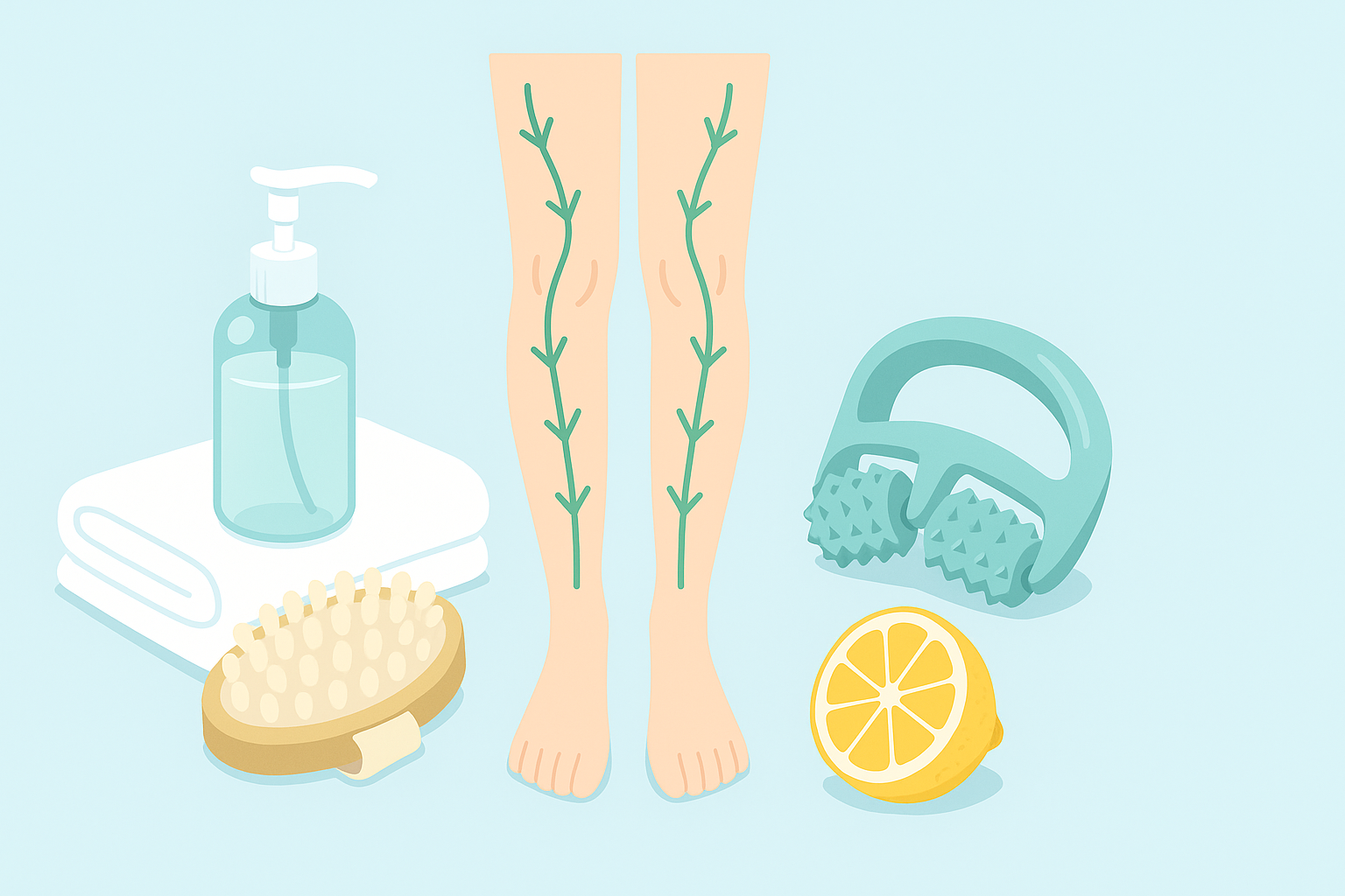 リンパ流しでむくみ解消！効果・やり方とおすすめセルフケア法